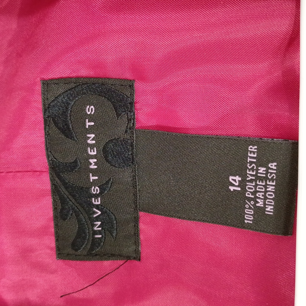 Investments , Vibrant Pink Blazer - Picture 2 of 5